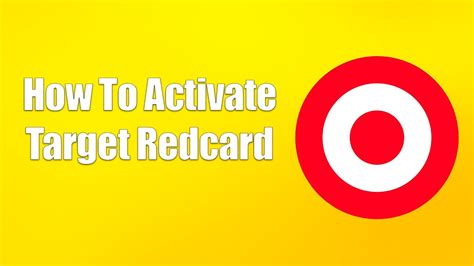How to activate target redcard. Things To Know About How to activate target redcard. 